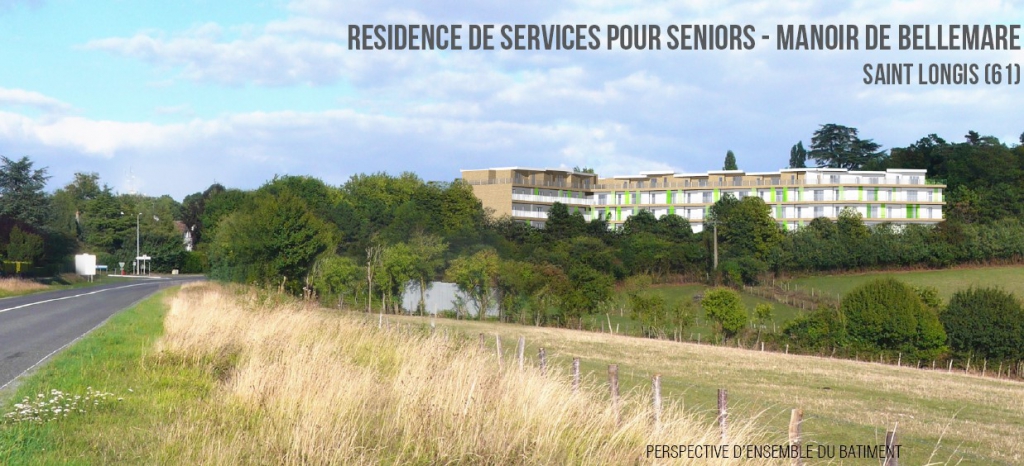 Construction d'une résidence de services seniors "Manoir de Bellemare" - St Longis (61)