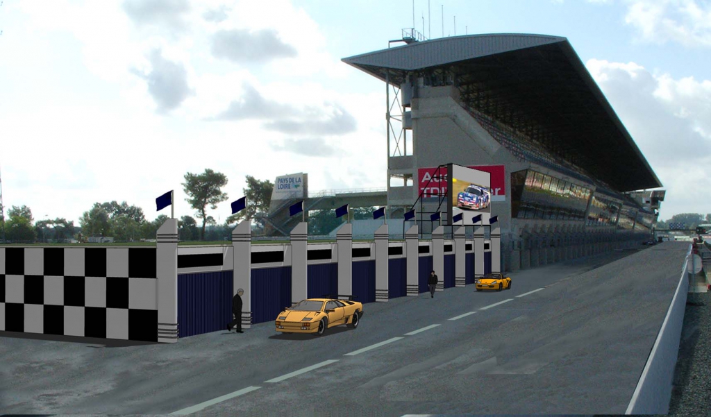 Extension de 9 stands - Circuit des 24 Heures du Mans (72)